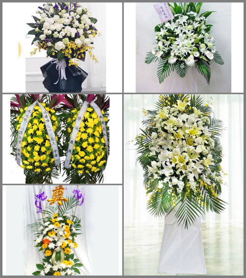 福建福州福清市渔溪镇南屿村白事花篮预定